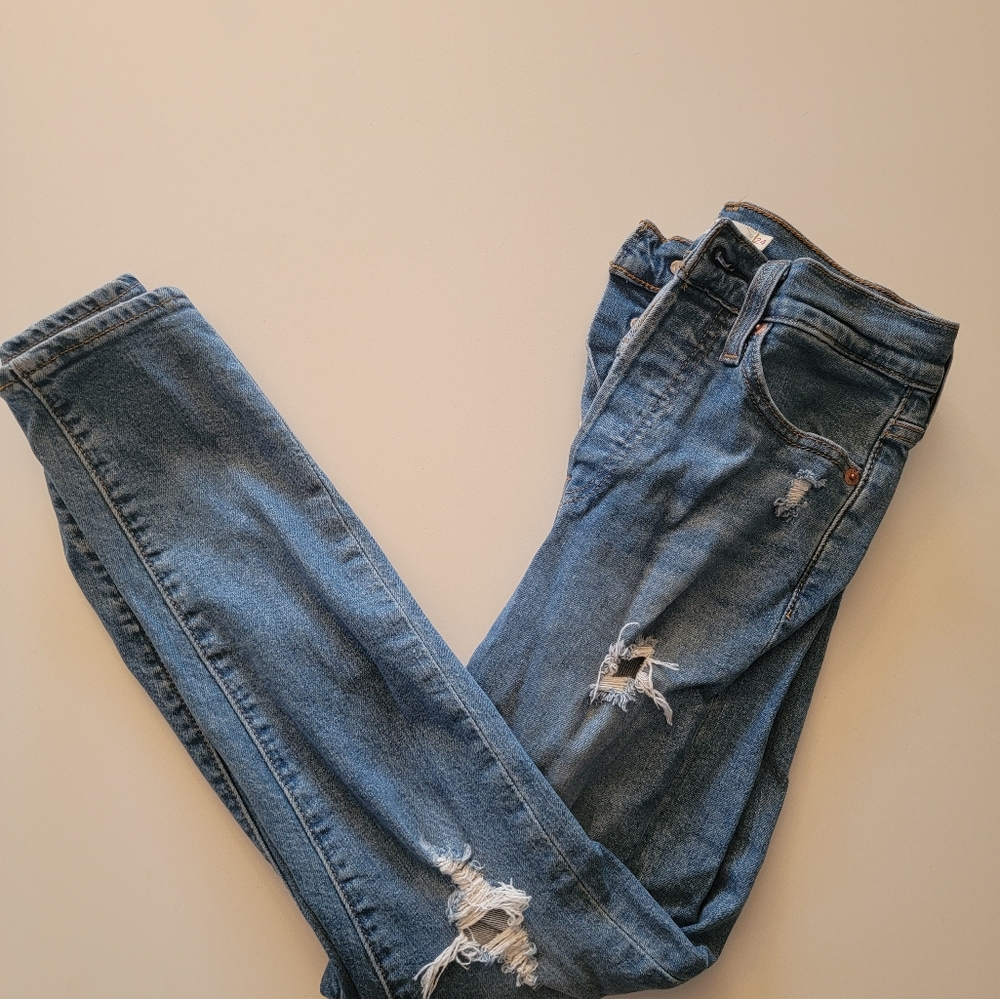Levi's wedgie skinny jeans